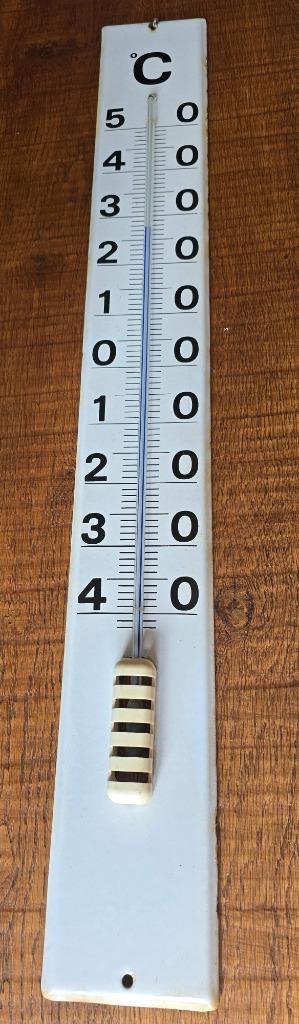 Thermomètre  émaillée, Enlèvement ou Envoi, Utilisé