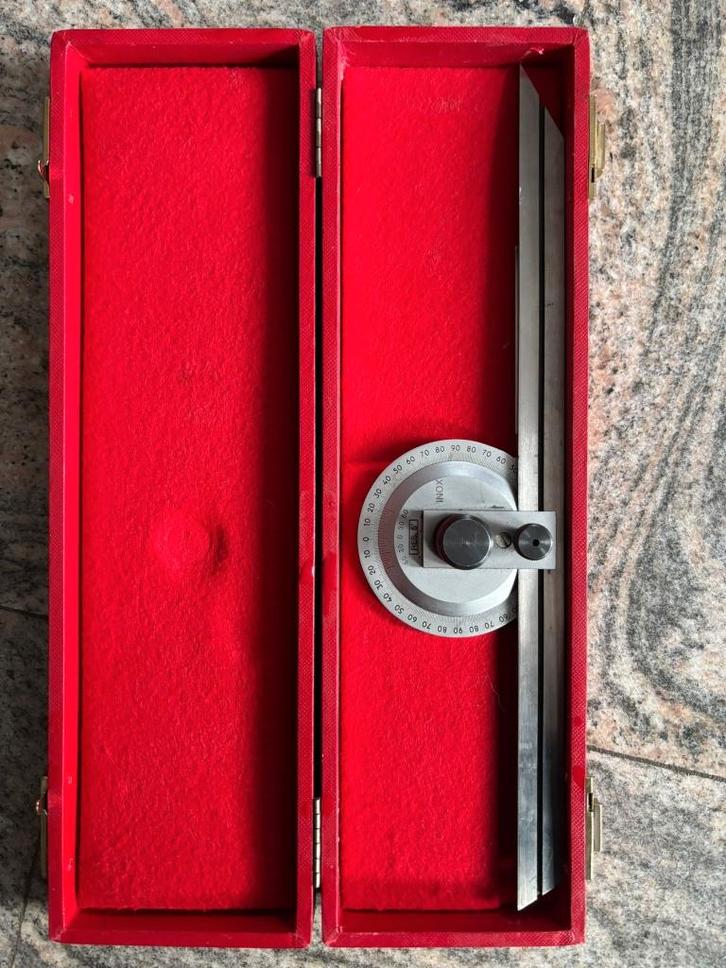 Eenvoudige analoge hoekmeter, Doe-het-zelf en Bouw, Meetapparatuur, Zo goed als nieuw, Ophalen