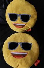 2 Emoji kussens, Enlèvement, Utilisé, Tapis ou Coussin