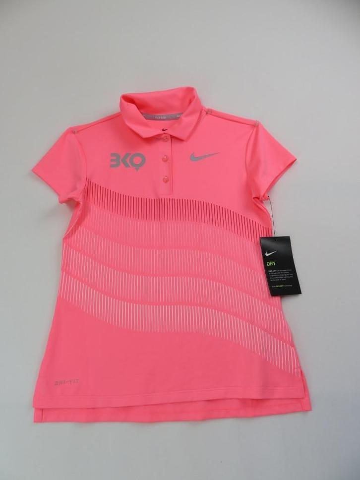 Nike Sportieve Polo Fluogroen Maat 8 Jaar – Topstaat - NIEUW, Kinderen en Baby's, Kinderkleding | Maat 128, Nieuw, Verzenden