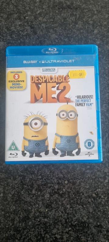 Despicable Me 2 blu ray Eng Spaans beschikbaar voor biedingen