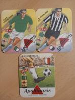 Bierviltjes Apollinaris, voetbal,  (285), Verzamelen, Ophalen of Verzenden, Zo goed als nieuw