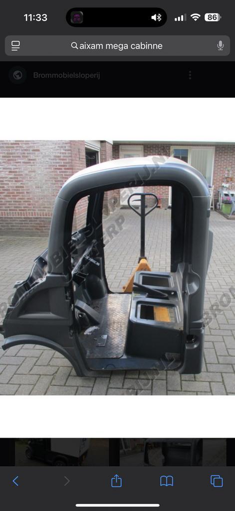 Gezocht cabine aixam mega, Auto-onderdelen, Carrosserie, Overige automerken, Voor, Ophalen
