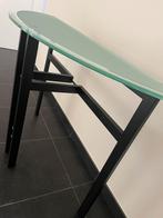 Muurtafel, glazen tablet, design, Ophalen, 100 tot 150 cm, Zo goed als nieuw, Glas