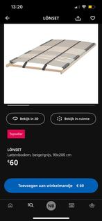 Ikea lonset lattenbodem, Huis en Inrichting, Ophalen, Zo goed als nieuw, 200 cm