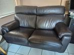 Divan 2 places Chateau d'Ax en cuir très bon état non fumeur, Huis en Inrichting, Ophalen, 100 tot 125 cm, 150 tot 200 cm, Tweepersoons