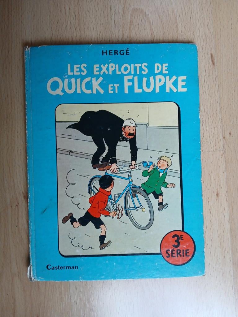 Quick et Flupke 3ème série dos cartonné, Livres, BD, Utilisé, Une BD, Enlèvement ou Envoi