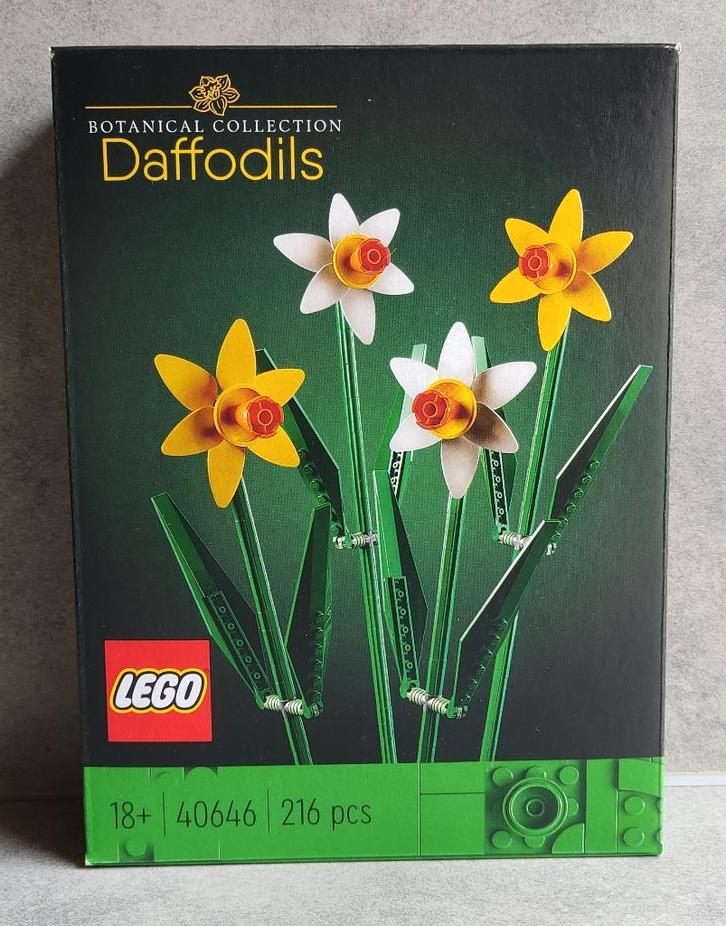 lego 40646 narcissen, Kinderen en Baby's, Speelgoed | Duplo en Lego, Nieuw, Lego, Complete set, Ophalen of Verzenden