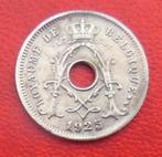 1925 5 centimes Albert 1er en FR, Timbres & Monnaies, Monnaies | Belgique, Envoi, Monnaie en vrac, Métal