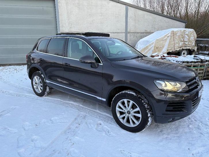 VW Touareg 3.0 V6 lichte vracht, Auto's, Volkswagen, Particulier, Touareg, 360° camera, 4x4, ABS, Achteruitrijcamera, Airbags