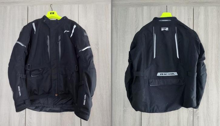 Richa heren jas  (als nieuw), Motoren, Kleding | Motorkleding, Jas | textiel, Ophalen