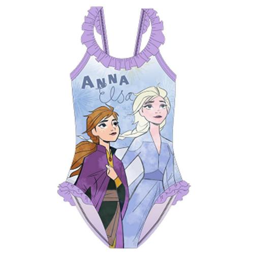 Disney Frozen Badpak Anna en Elsa -Mt 98/104-110/116-122/128, Kinderen en Baby's, Kinderkleding | Kinder-zwemkleding, Nieuw, Badpak