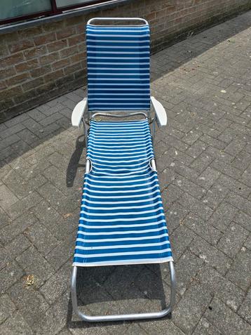 Lig bed / stoel aluminium  beschikbaar voor biedingen