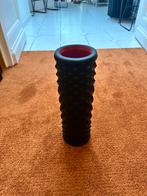 Foamroller - zwart fitness spieren, Ophalen of Verzenden, Zo goed als nieuw