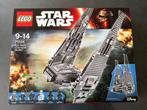 Lego Star Wars - Kylo Ren's Command Shuttle 75104, Ophalen of Verzenden, Nieuw, Complete set, Lego