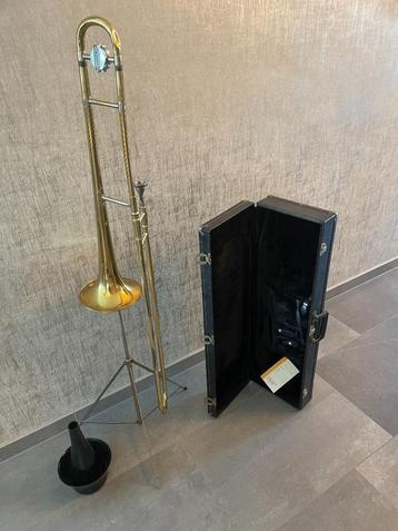 schuiftrombone, Enlèvement, Utilisé, Autres types, Avec valise