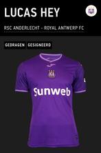 Matchworn shirt Anderlecht, Sport en Fitness, Ophalen of Verzenden, Zo goed als nieuw, Shirt
