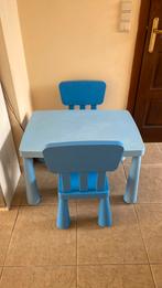 Kindertafel met 2 stoelen, Ophalen, Gebruikt, Stoel(en)