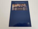 Brochure des modèles Mercedes-Benz W124 Limousine - 12/1989, Enlèvement ou Envoi, Mercedes-Benz, Mercedes