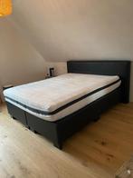 Boxspring 160x200 + nieuwe matras in garantie, Huis en Inrichting, Slaapkamer | Bedden, Ophalen, Tweepersoons, Zo goed als nieuw