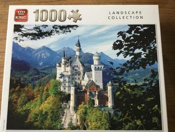 Puzzel King 1000 stukjes Neuschwanstein Castle Germany beschikbaar voor biedingen
