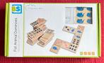 BD Dominos grand animaux - en bois, Ophalen of Verzenden, Nieuw, Overige typen