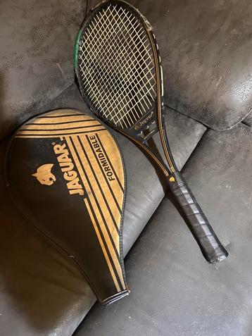 Jaguar tennisracket. Vintage., Enlèvement, Utilisé, Raquette