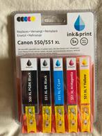 Inkt Canon 550/551, Cartridge, Enlèvement ou Envoi, Neuf