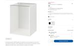 Nieuw in verpakking: 2x METOD Onderkast basiselement (Ikea), Huis en Inrichting, Keuken | Keukenelementen, Nieuw, Wit, Ophalen