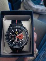 Ferrari Heren Horloge Chonograaf automatic datum, Handtassen en Accessoires, Horloges | Heren, Overige merken, Staal, Polshorloge