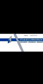 Stukadoor/Bezetter gunstige prijzen!!!, Ophalen of Verzenden