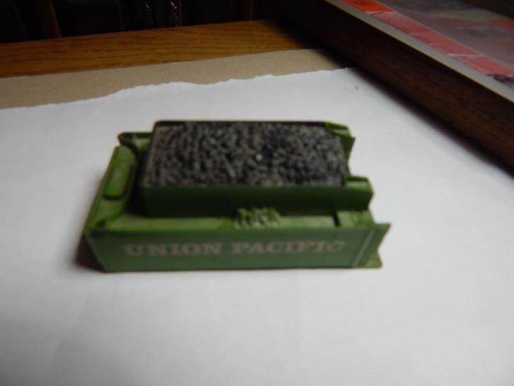 Groene Tender Union Pacific 3assig, Hobby en Vrije tijd, Modeltreinen | H0, Gebruikt, Locomotief, Wisselstroom, Overige merken