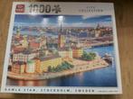 KING Stockholm puzzel van 1000 p, Hobby en Vrije tijd, Denksport en Puzzels, Ophalen of Verzenden, 500 t/m 1500 stukjes, Gebruikt