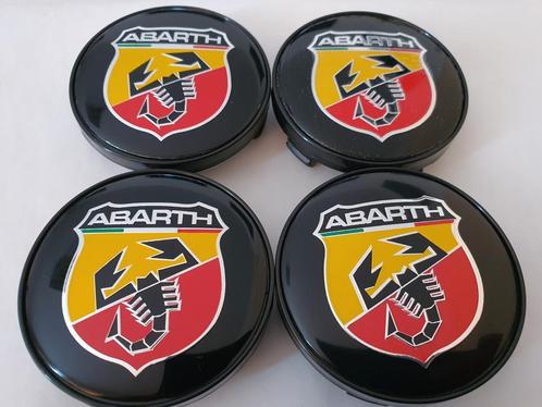 Fiat 500 Abarth naafdoppen/center caps Ø 60 mm/klemmaat 56mm, Auto diversen, Wieldoppen, Nieuw, Ophalen of Verzenden