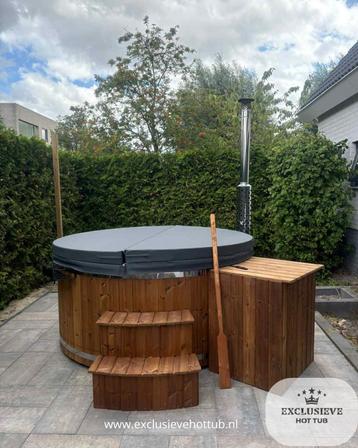 Exclusieve hottub houtgestookt - elektrisch of hybride!!! beschikbaar voor biedingen