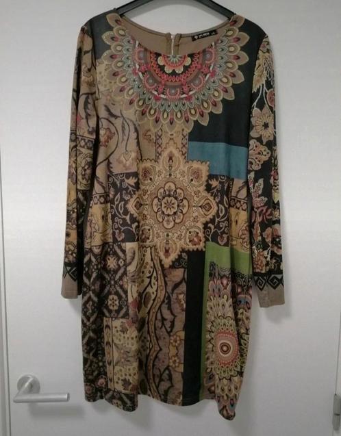 Meerkleurige jurk van 101 Idees, mt 40, Kleding | Dames, Jurken, Zo goed als nieuw, Maat 38/40 (M), Ophalen of Verzenden