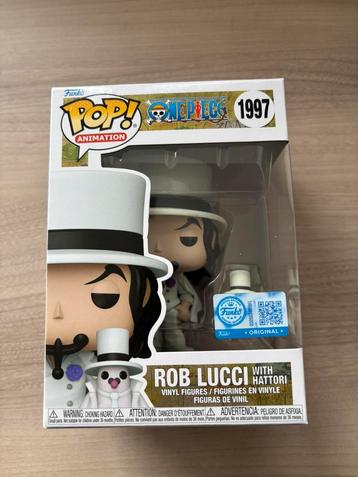 Rob Lucci with Hattori #1997 Funko Pop One Piece beschikbaar voor biedingen