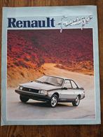 RENAULT  Fuego, Boeken, Auto's | Folders en Tijdschriften, Ophalen of Verzenden, Zo goed als nieuw, Renault