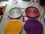 Différents couvercles tupperware, Enlèvement ou Envoi, Comme neuf, Jaune