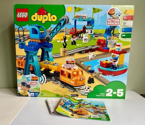 Lego Duplo Goederentrein, Kinderen en Baby's, Speelgoed | Duplo en Lego, Zo goed als nieuw, Duplo, Complete set, Ophalen