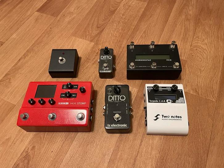 HX STOMP MORNINGSTAR MC6 DITTO LOOPER CAB M+, Muziek en Instrumenten, Effecten, Zo goed als nieuw, Ophalen of Verzenden