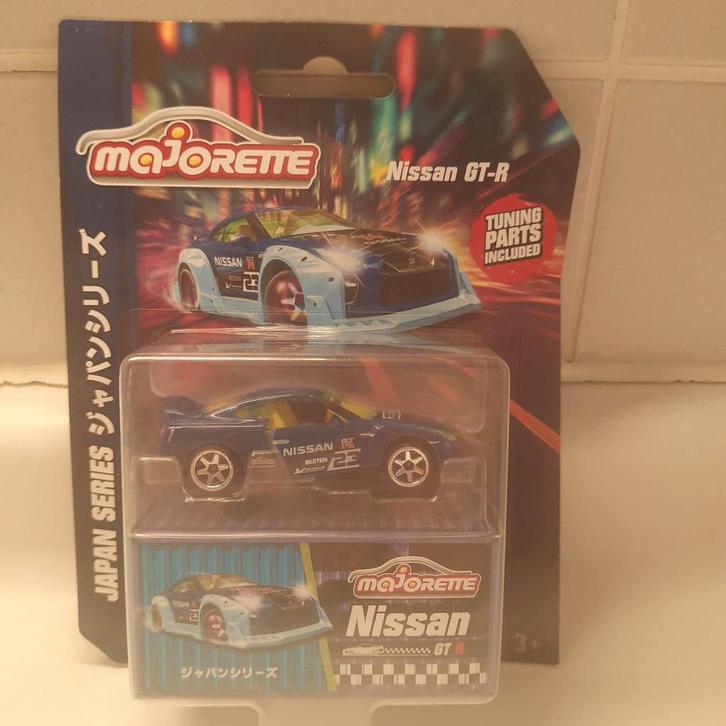 SÉRIE JAPONAISE MAJORETTE 1:64 : NISSAN GT-R + pièces de rég, Hobby & Loisirs créatifs, Voitures miniatures | 1:87, Neuf, Voiture