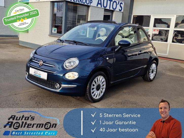 Fiat 500C 1.0 Hybrid CABRIO * APPLE CARPLAY * ANDROID AUTO, Autos, Fiat, Entreprise, Achat, 500C, ABS, Airbags, Android Auto, Bluetooth