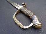 Sabel , met leder overtrokken handvat , L = 98 cm., Verzamelen, Ophalen of Verzenden, Landmacht, Zwaard of Sabel