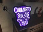 Cubanisto bier/rum LED lichtreclame, nieuw, Verzamelen, Merken en Reclamevoorwerpen, Ophalen of Verzenden, Nieuw, Lichtbak of (neon) lamp