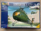 Modelbouwkit Revell Sikorsky UH-34 D 1:48 Belgische decals, Hobby en Vrije tijd, Modelbouw | Vliegtuigen en Helikopters, Nieuw