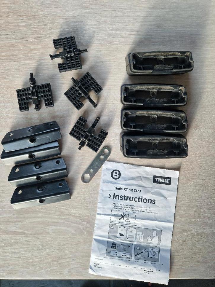 Thule 183173 set Fixpoint XT 3173, Auto diversen, Dakdragers, Gebruikt, Ophalen