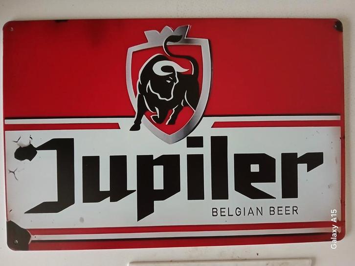 Jupiler  bierreclame 20. Op 30 cm, Verzamelen, Merken en Reclamevoorwerpen, Ophalen of Verzenden