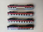 Groep van 4 Rheingold wagons, Hobby en Vrije tijd, Wisselstroom, Gebruikt, Wagon, Ophalen of Verzenden