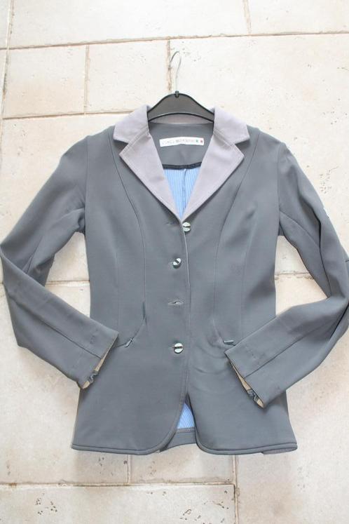 VESTE DE CONCOURS GRISE ANIMO, Dieren en Toebehoren, Paardrijkleding, Gebruikt, Dames, Bovenkleding, Springen, Ophalen